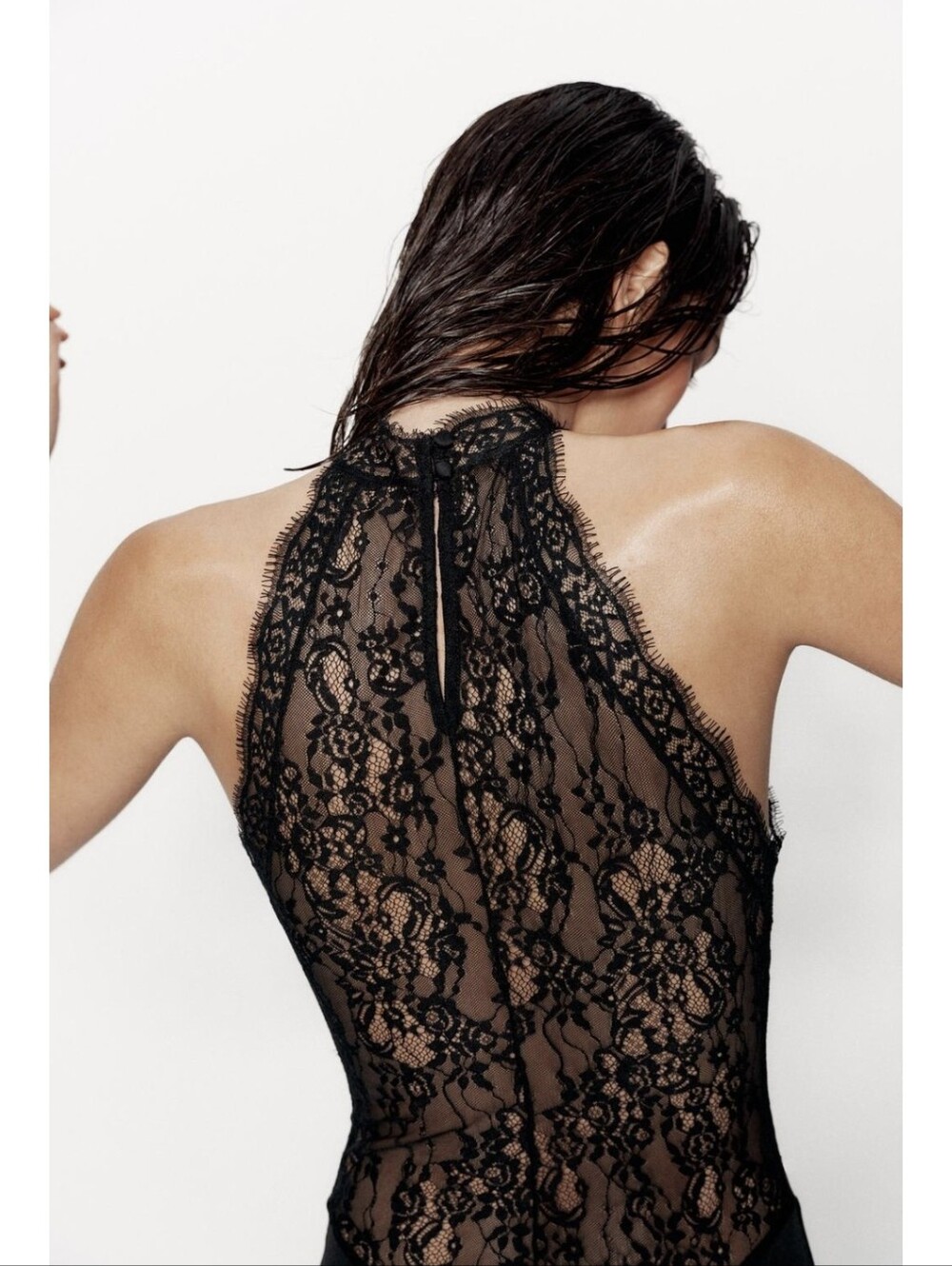 ZARA LACE SLIP DRESS - Picture 5 of 8